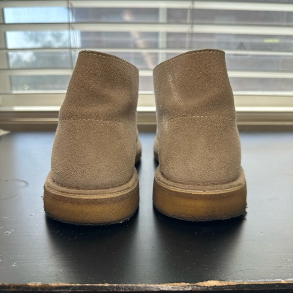 Clarks desert boot taupe suede crepe sole men’s 6/ women’s 8 - Picture 4 of 4